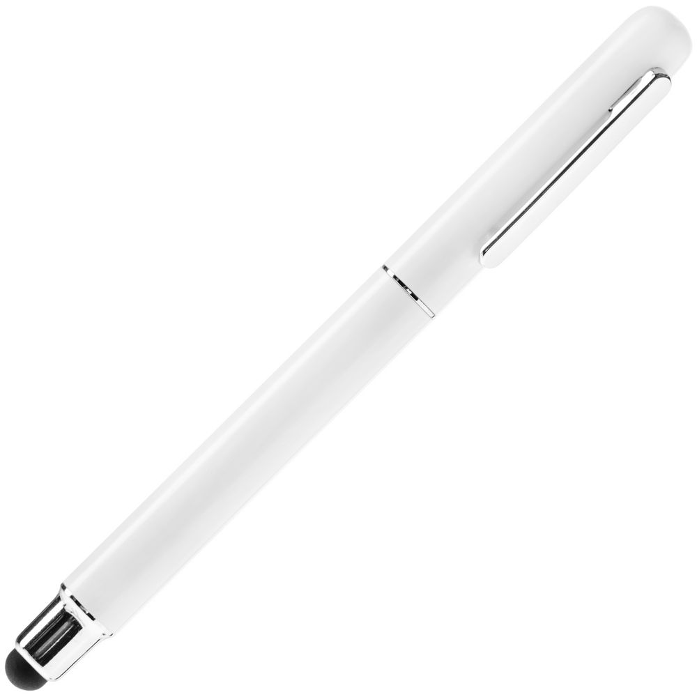 Роллер Scribo со стилусом, матовый белый-2