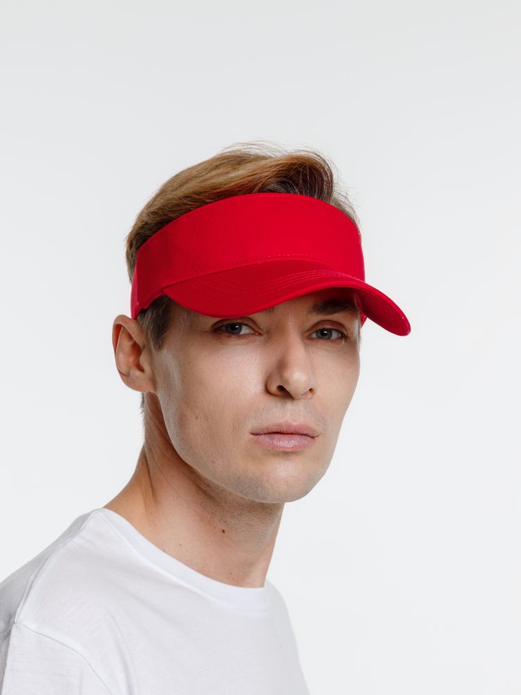 Козырек Viseros, красный-2