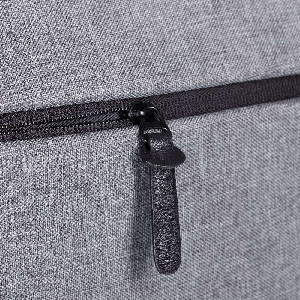 Конференц-сумка The First, серая-4