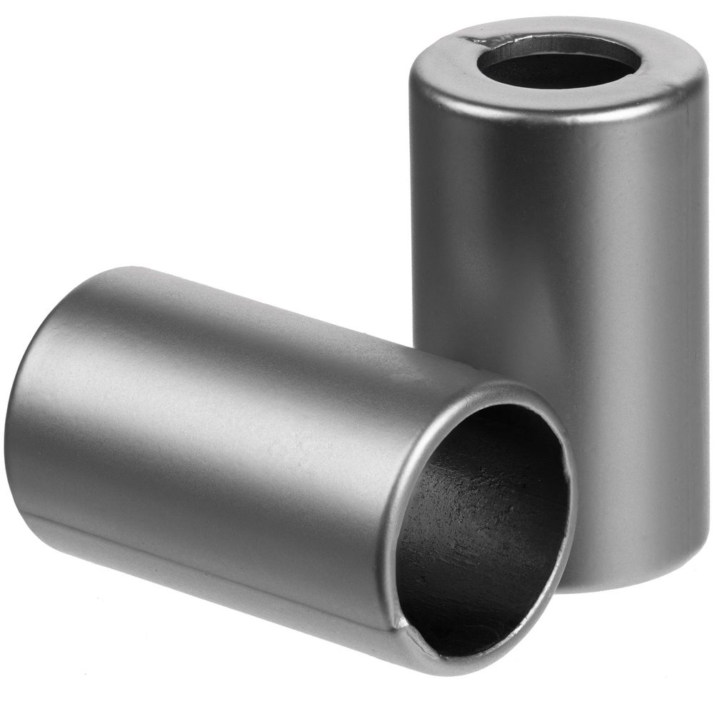 Пара наконечников для шнурка Tizzle, серебристый-1