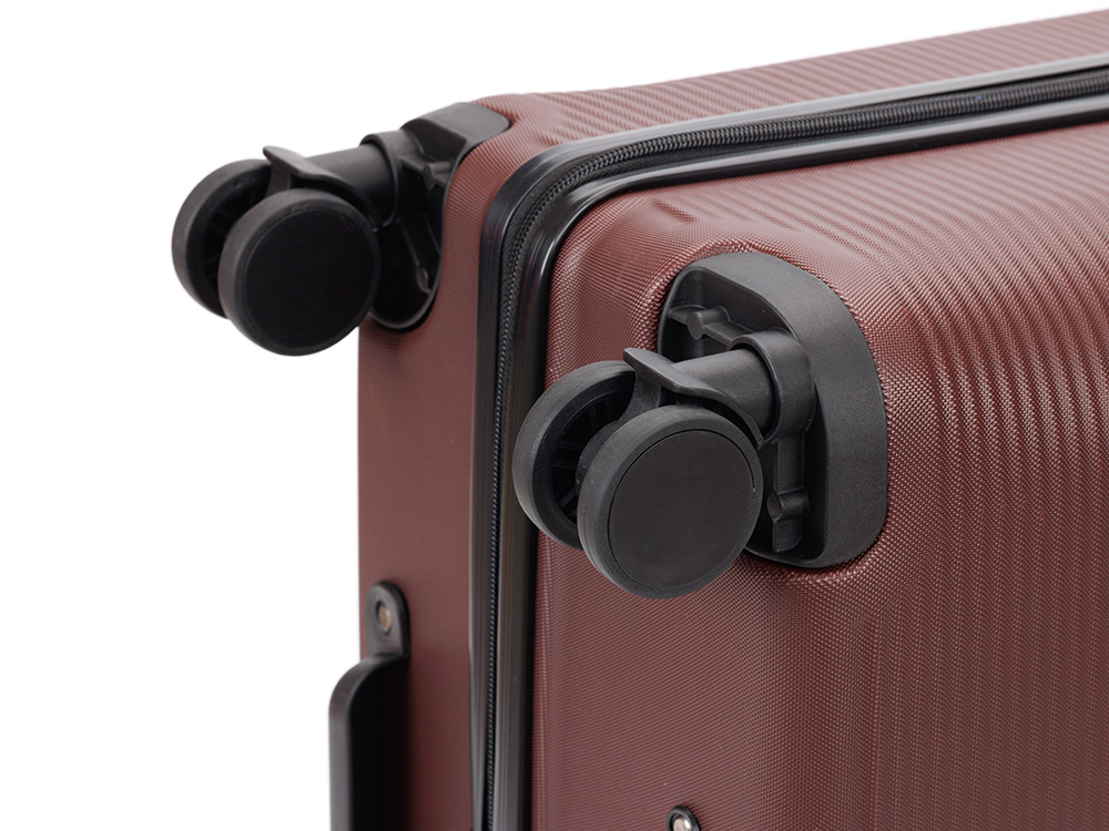 Чемодан TORBER Onego, бордовый, ABS-пластик, 69,5 х 46 х 26 см, 69 л-10
