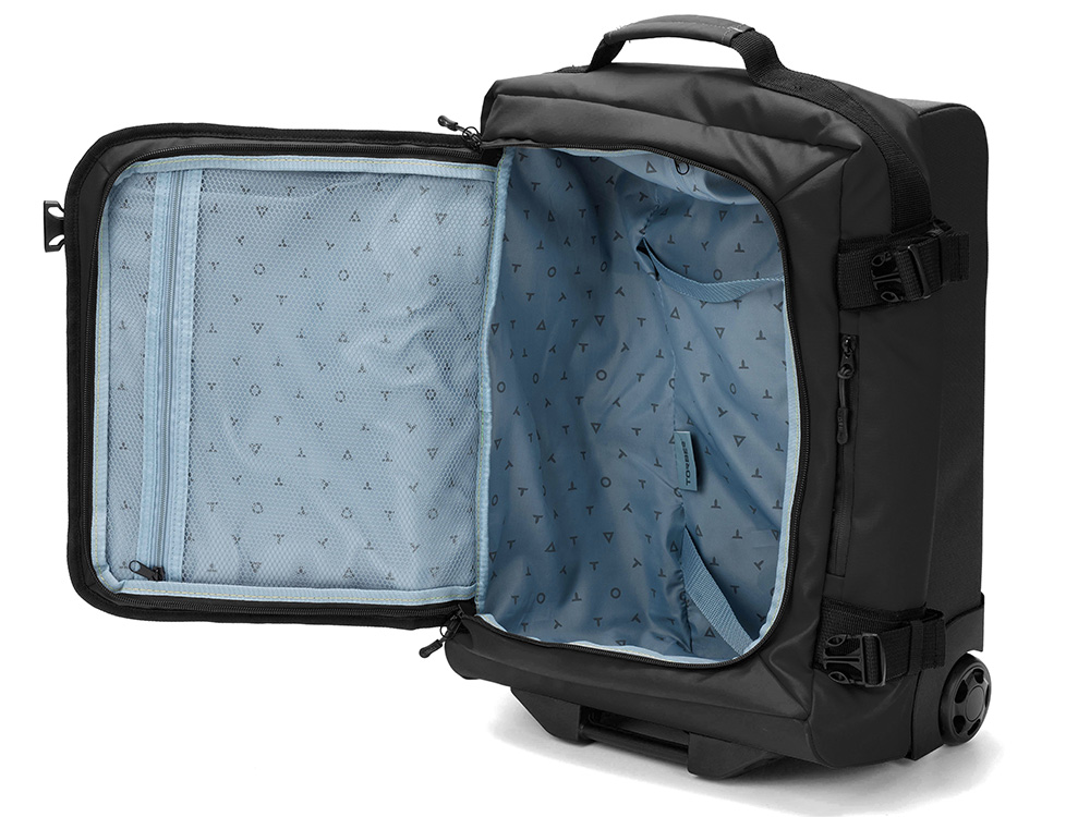 Сумка на колесах TORBER Mobi, черный, полиэстер 900D с PU покрытием, 47 х 34 х 21,5 см, 32 л-1