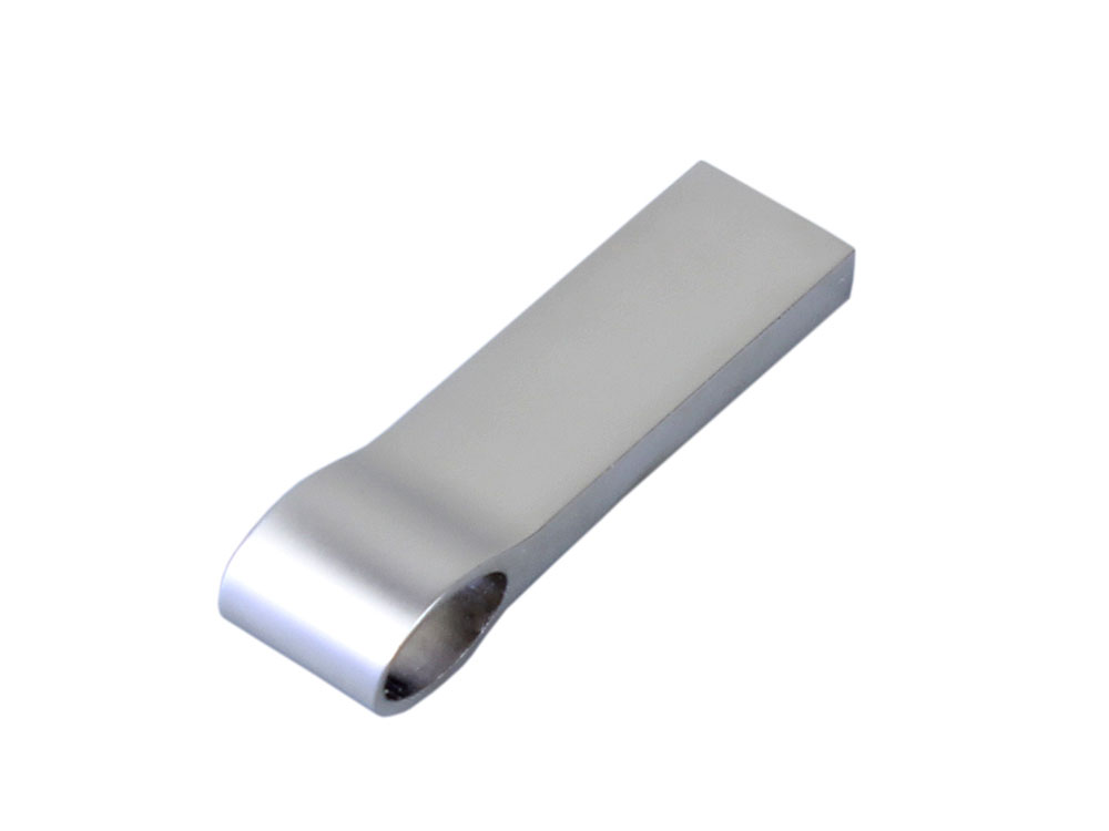 USB 2.0-флешка на 4 Гб с мини чипом, компактный дизайн, боковое отверстие для цепочки-2