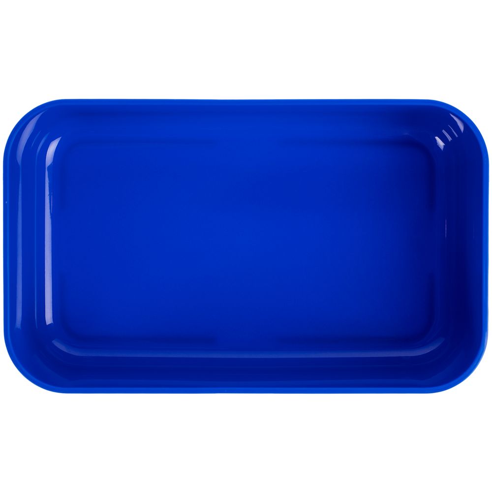 Ланчбокс Lunch Hour, белый с синим-2