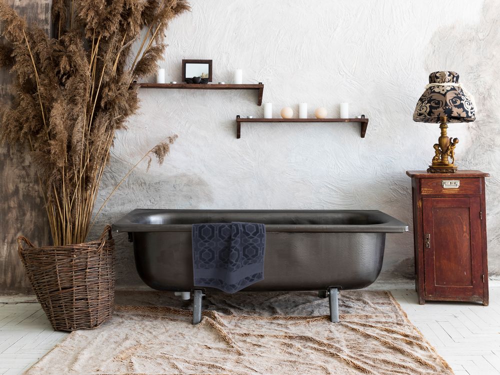 Полотенце Velin, большое, темно-серое-2