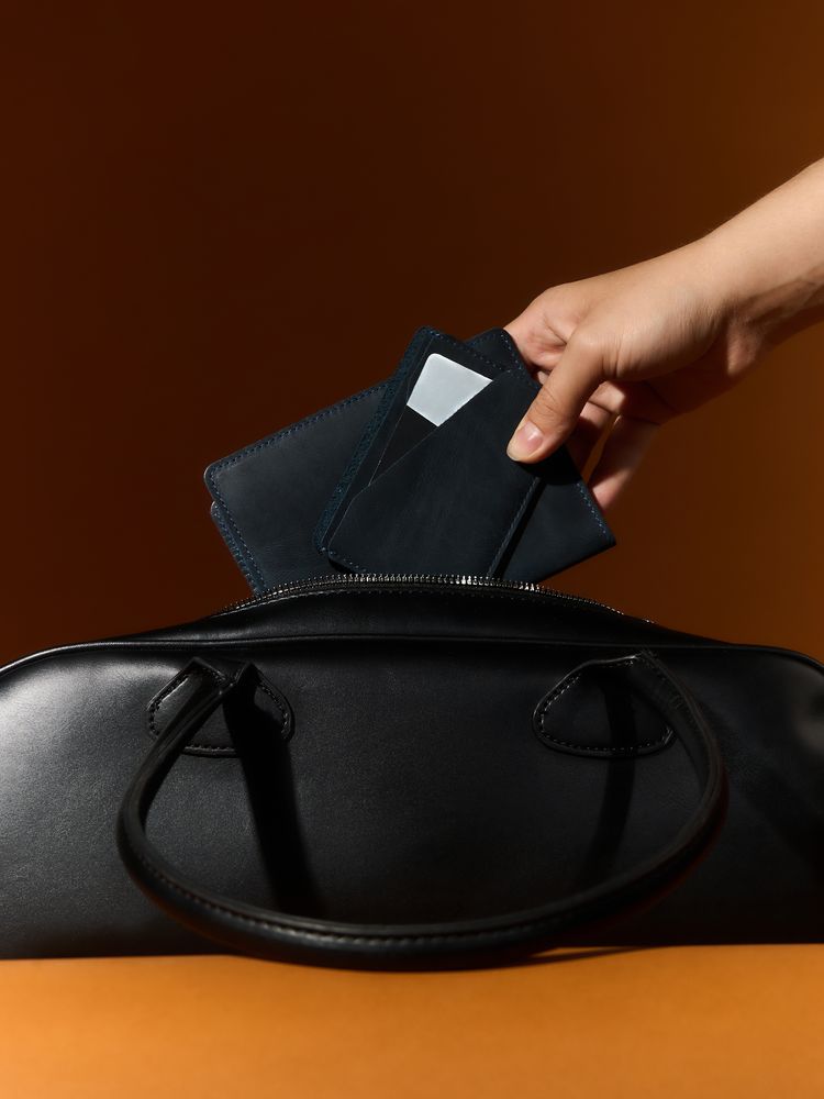 Чехол для карточек inStream, синий-5