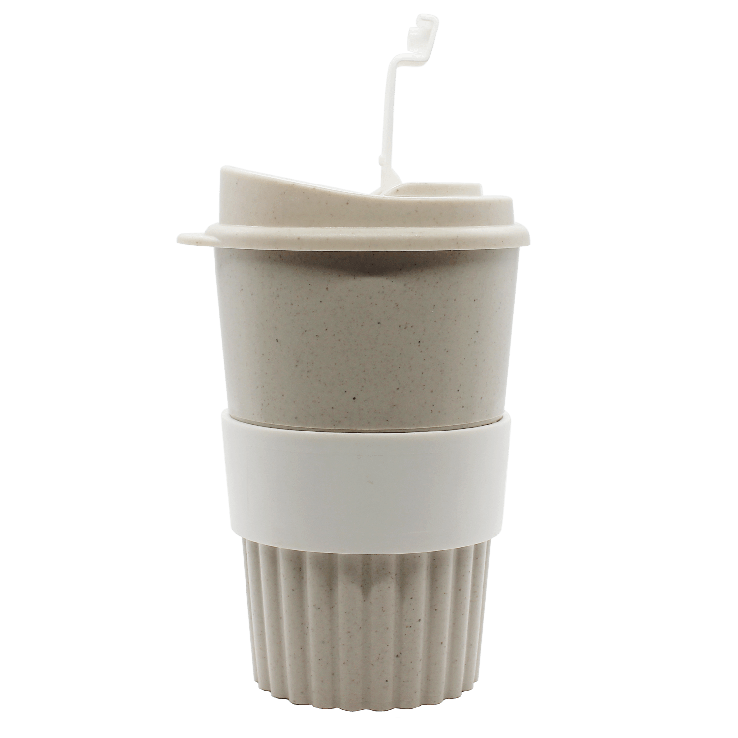 Стакан Classic Melange Green Line, 350 мл (белый)-2