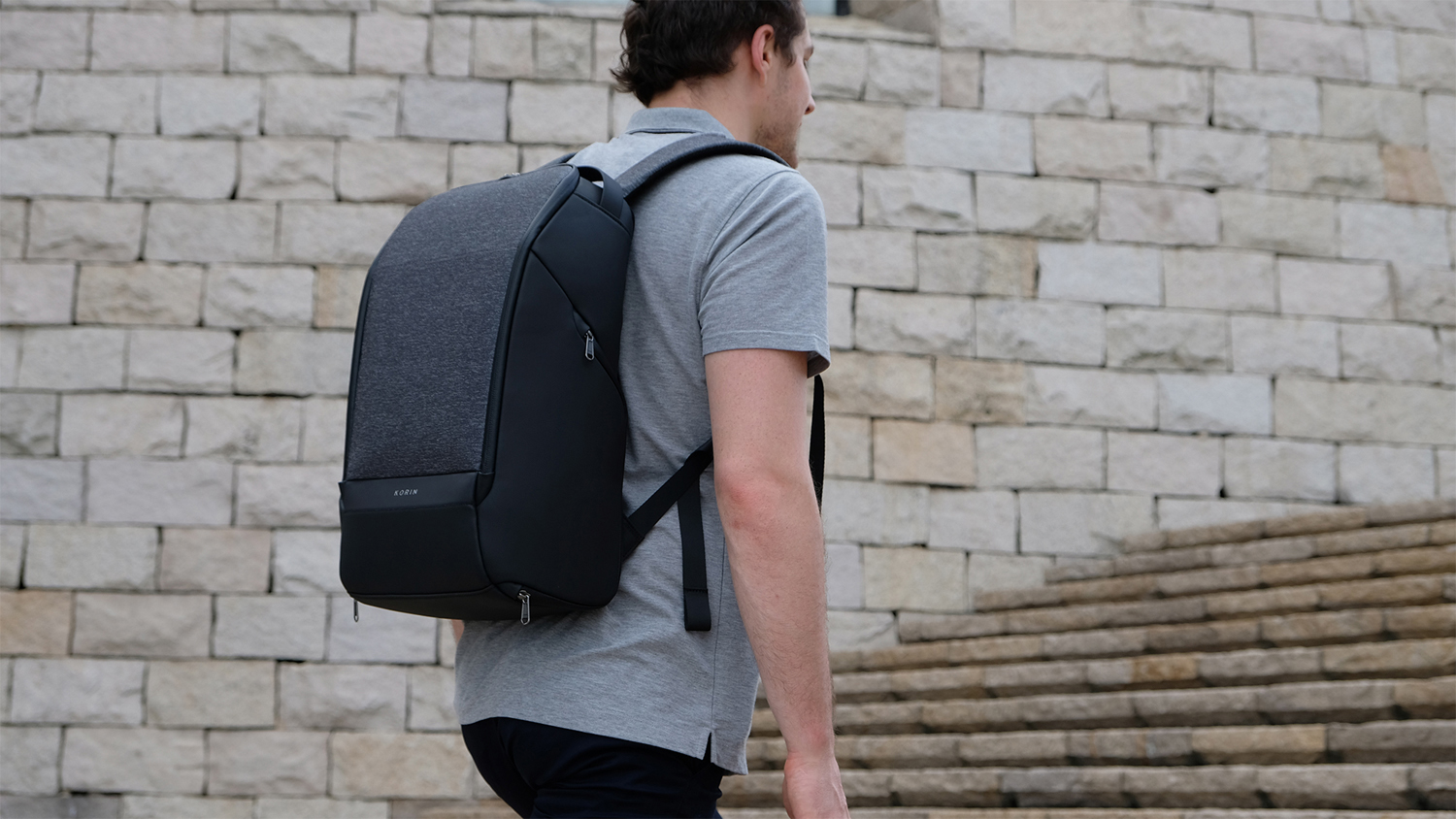 Рюкзак KORIN FlexPack Pro 47х34х18 см, черный-13