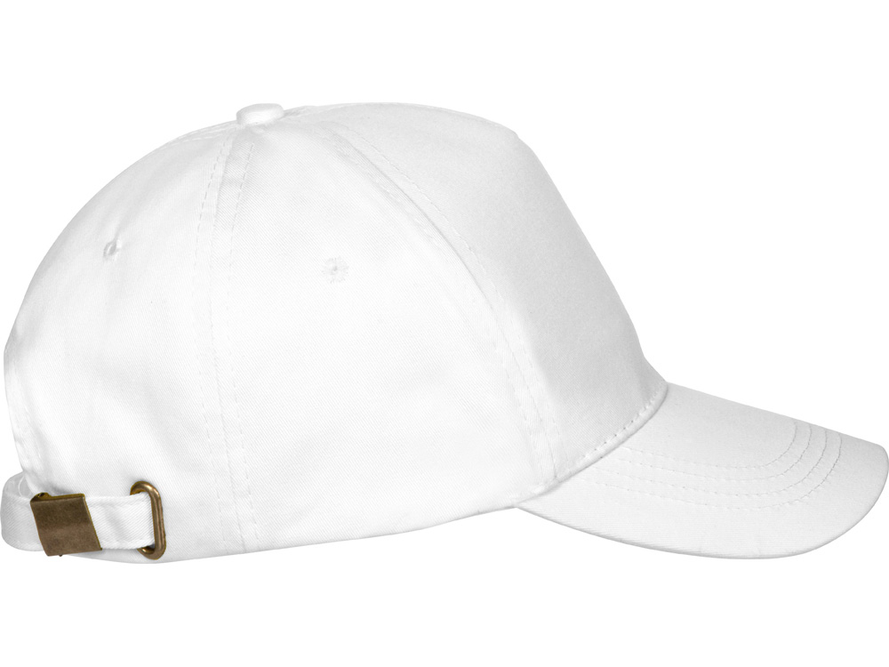 Бейсболка Мемфис 230 5-панельная, белый-4