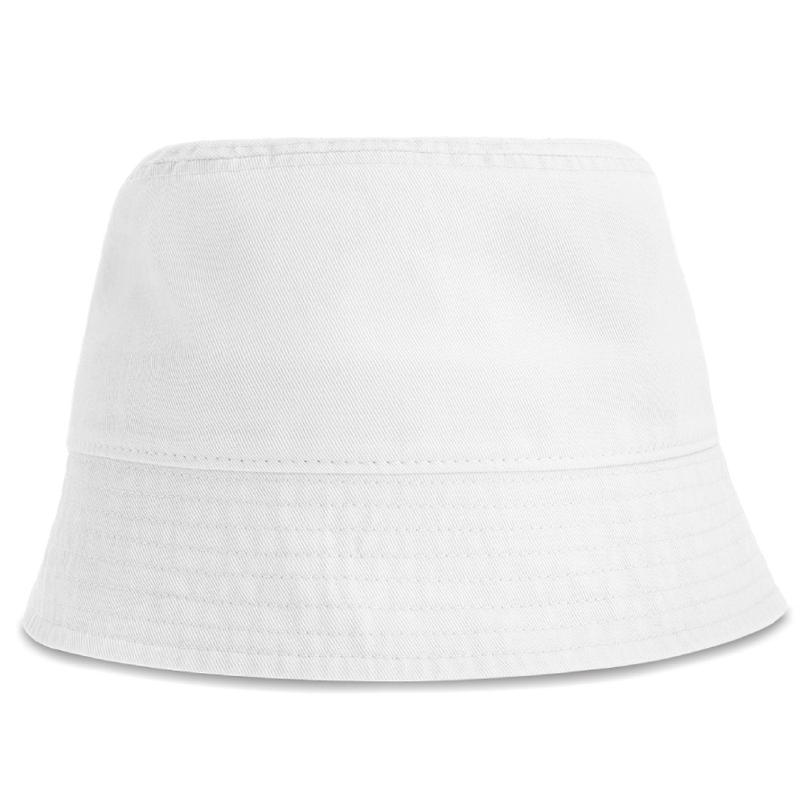 Панама POWELL из переработанного хлопка 260, белый-0