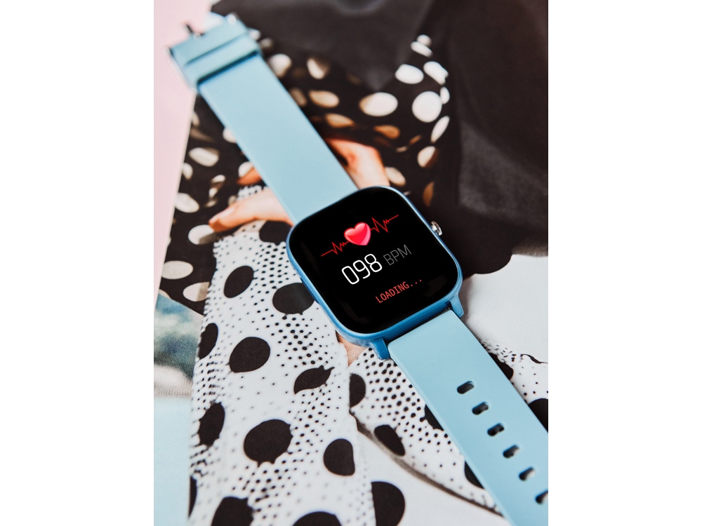 Смарт-часы Canyon SW-74 Wildberry , IP67, синий-11