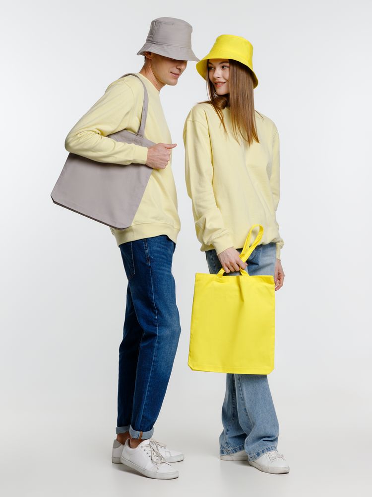 Холщовая сумка Avoska, желтая-2