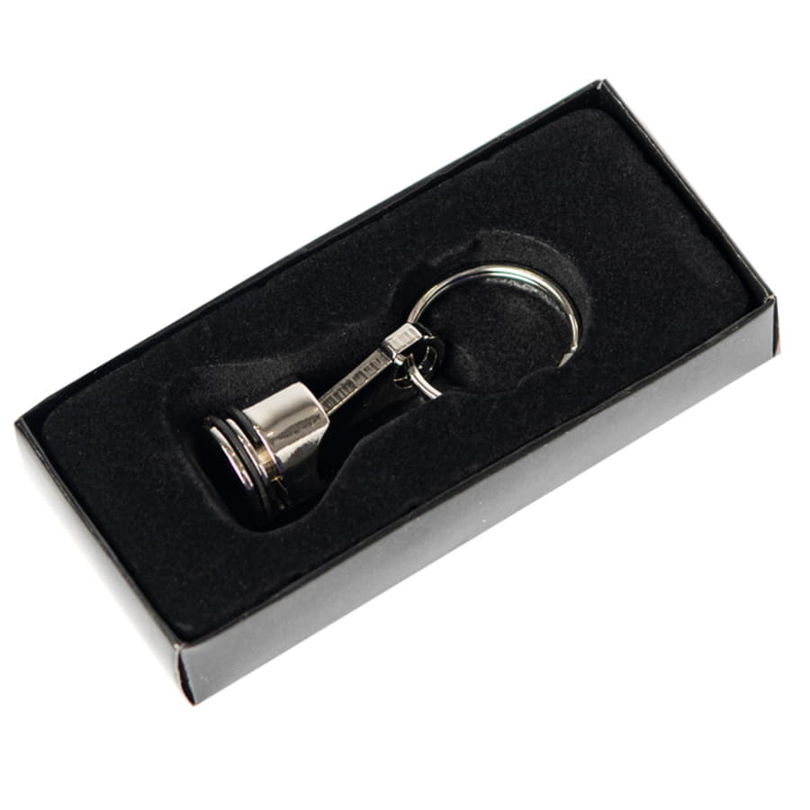 Брелок "Поршень", серебристый-3