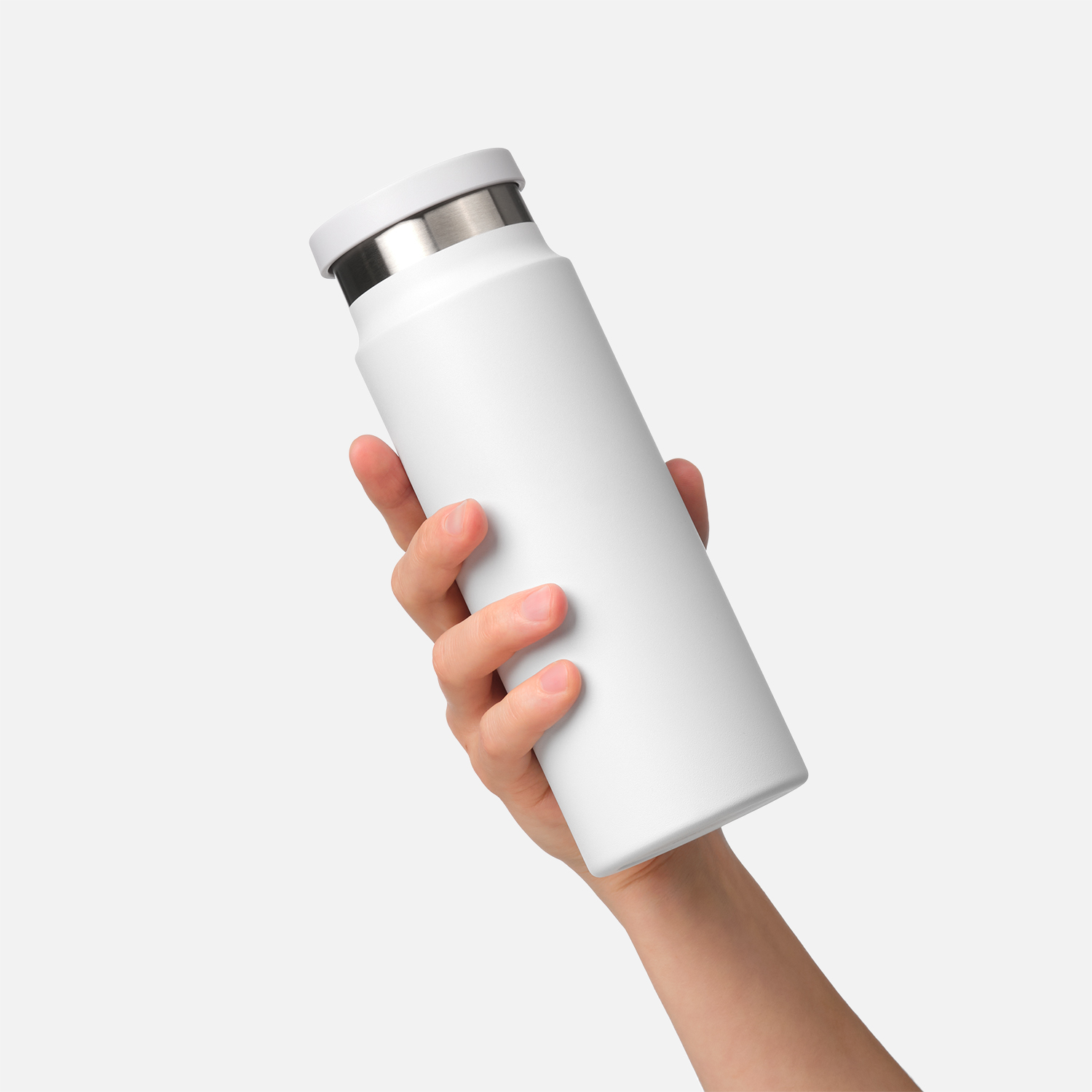 Термобутылка вакуумная герметичная Аллегра, белая-8