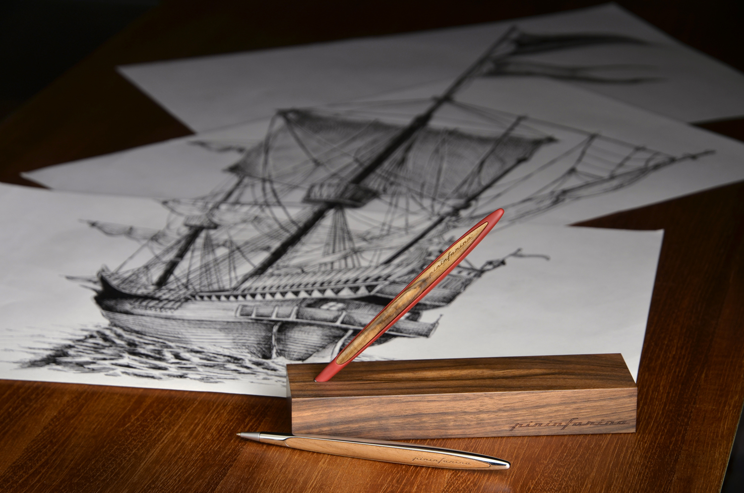 Шариковая ручка Pininfarina Cambiano RED-9