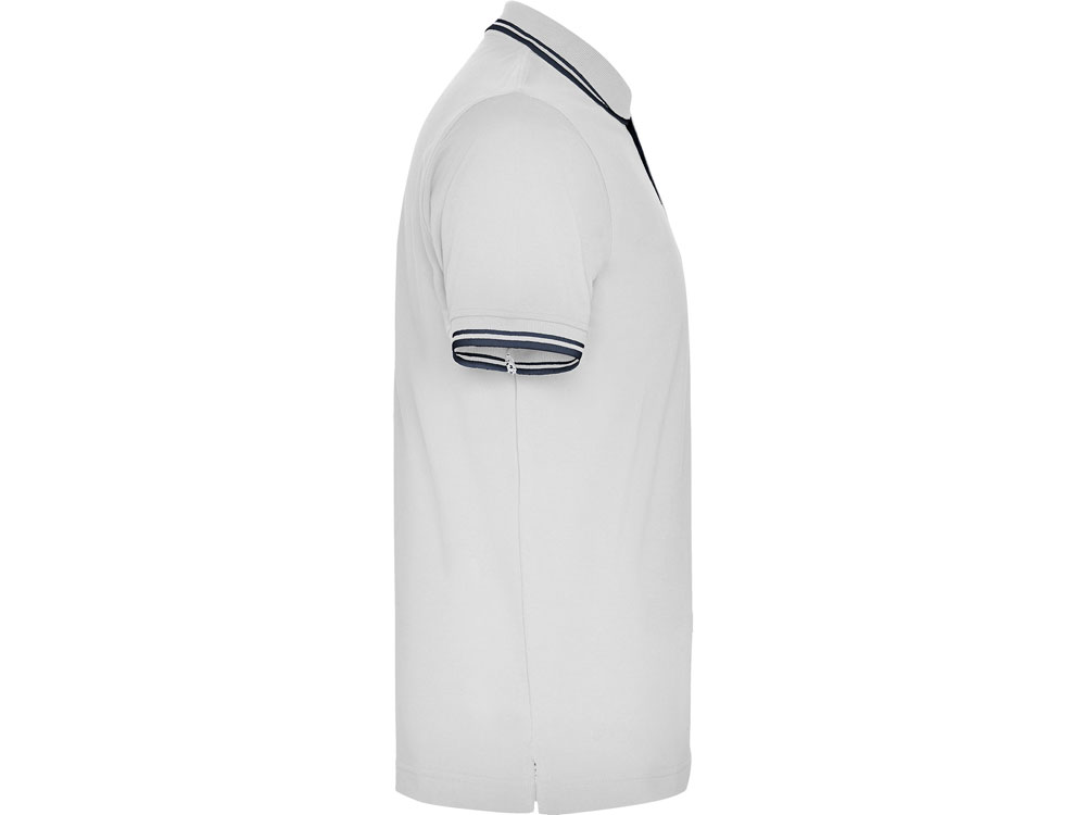 Рубашка поло Montreal мужская, белый/нэйви-3