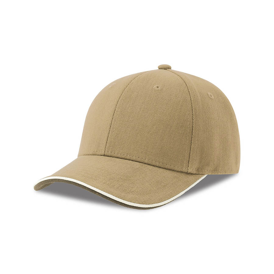 Бейсболка PILOT PIPING SANDWICH-S, хаки-0