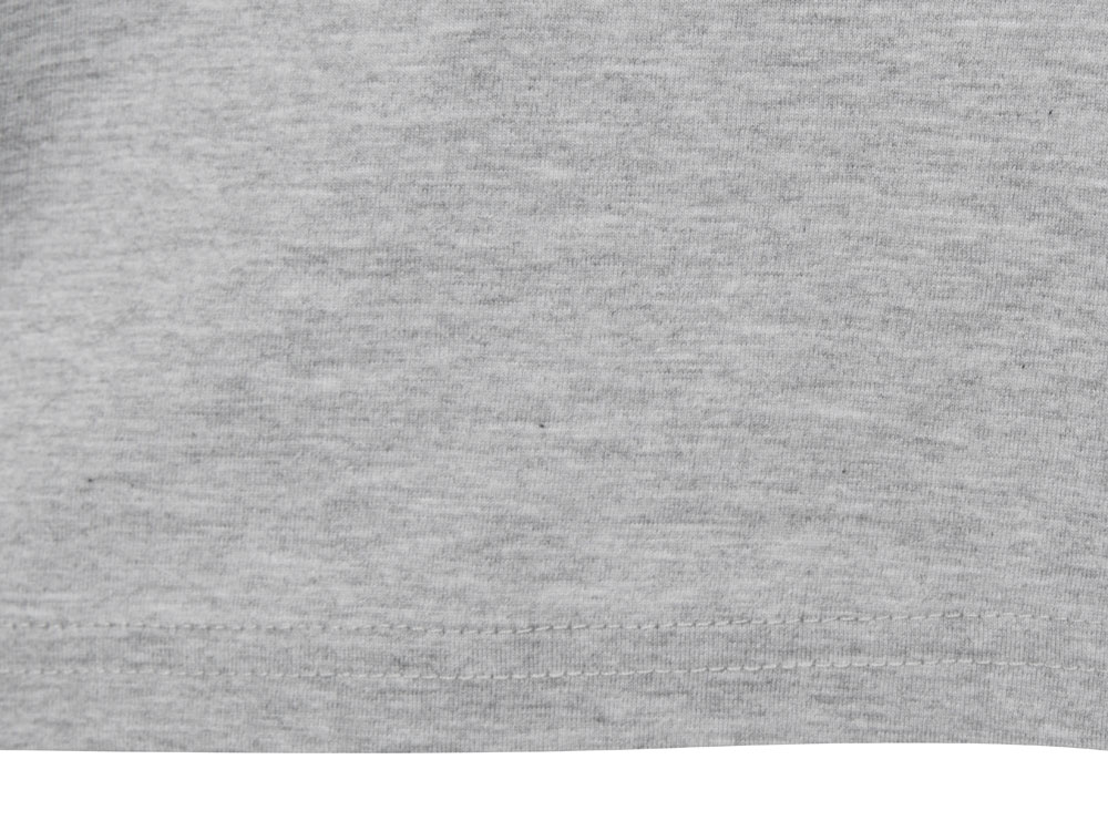 Футболка Heavy Super Club мужская с V-образным вырезом, серый меланж-11