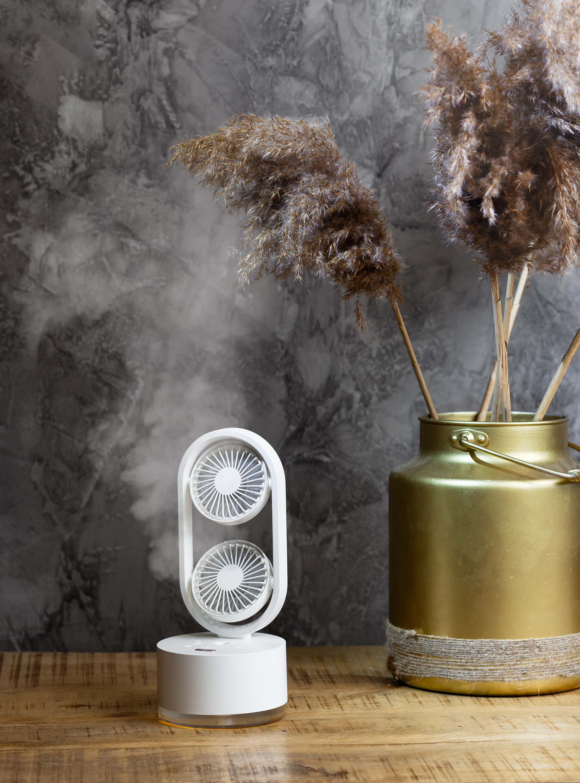 Портативный увлажнитель воздуха "Smart Wind" с двумя вентиляторами-5