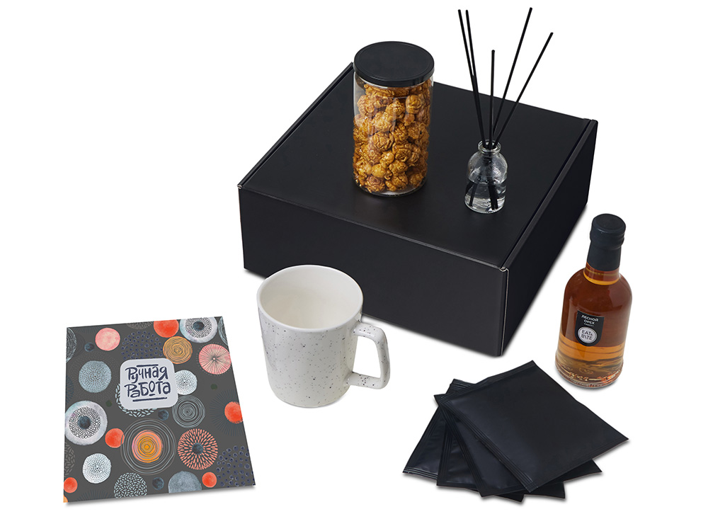 Подарочный набор Re:y. Treat с кружкой, сиропом и попкорном-1