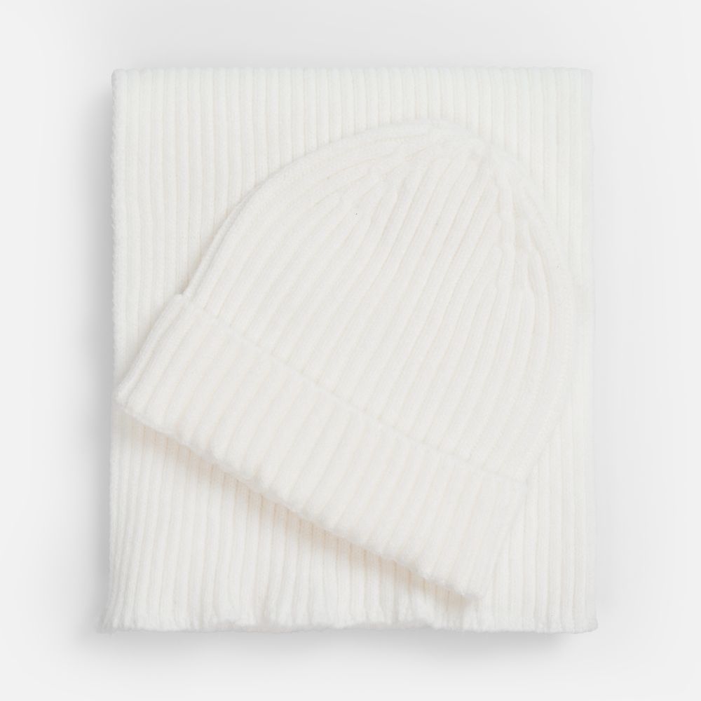 Шапка Laconi, молочно-белая-1