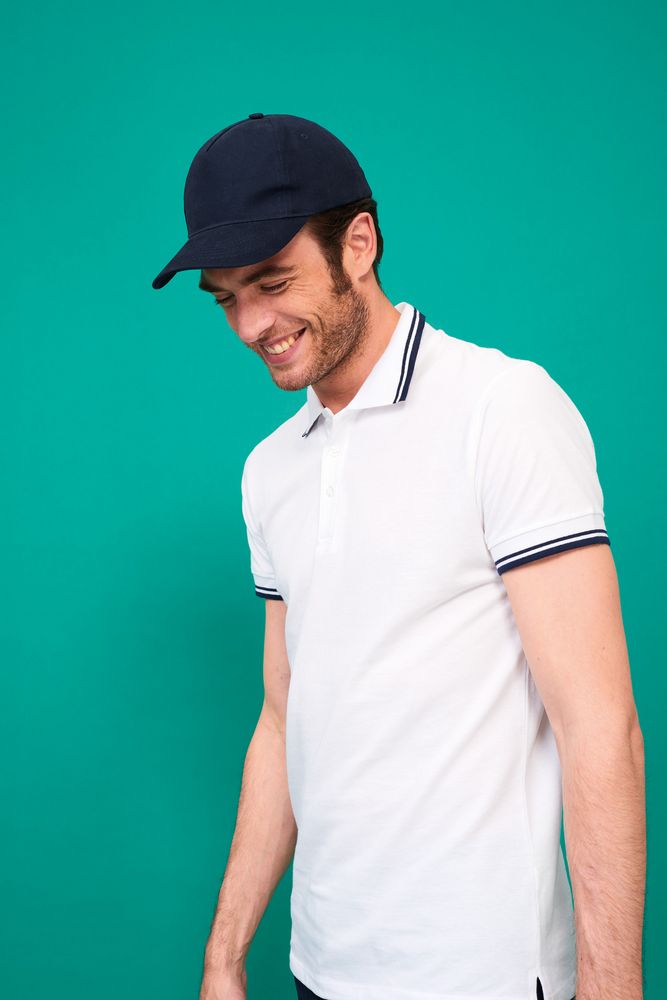 Бейсболка Long Beach, белая-2