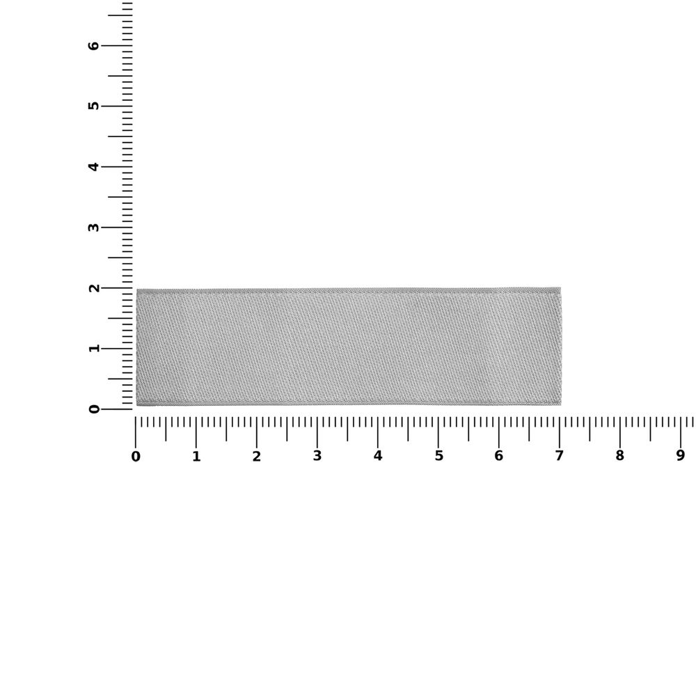 Лейбл тканевый Epsilon, XS, серый-1