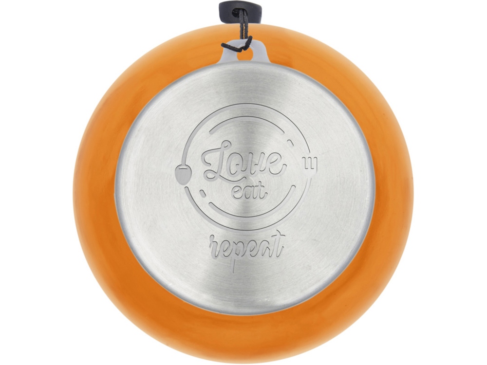 Bodhi бутылка для воды из вторичного ПЭТ объемом 500 мл - оранжевый прозрачный-4