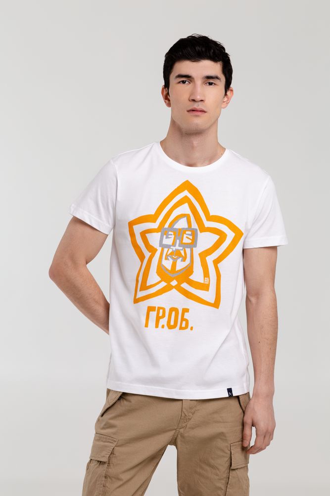 Футболка «Меламед. Егор Летов», белая-0