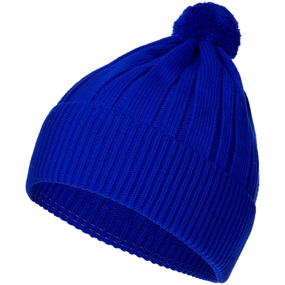 Шапка Knit Beat, синяя-0