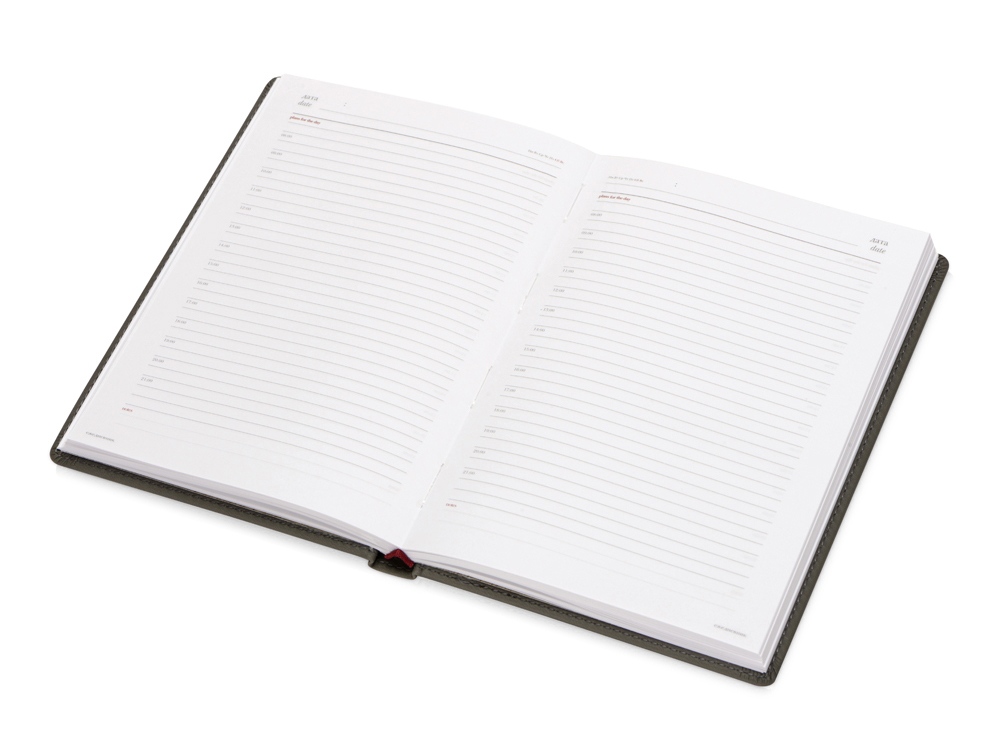 Ежедневник недатированный А5 Velvet, серый-1