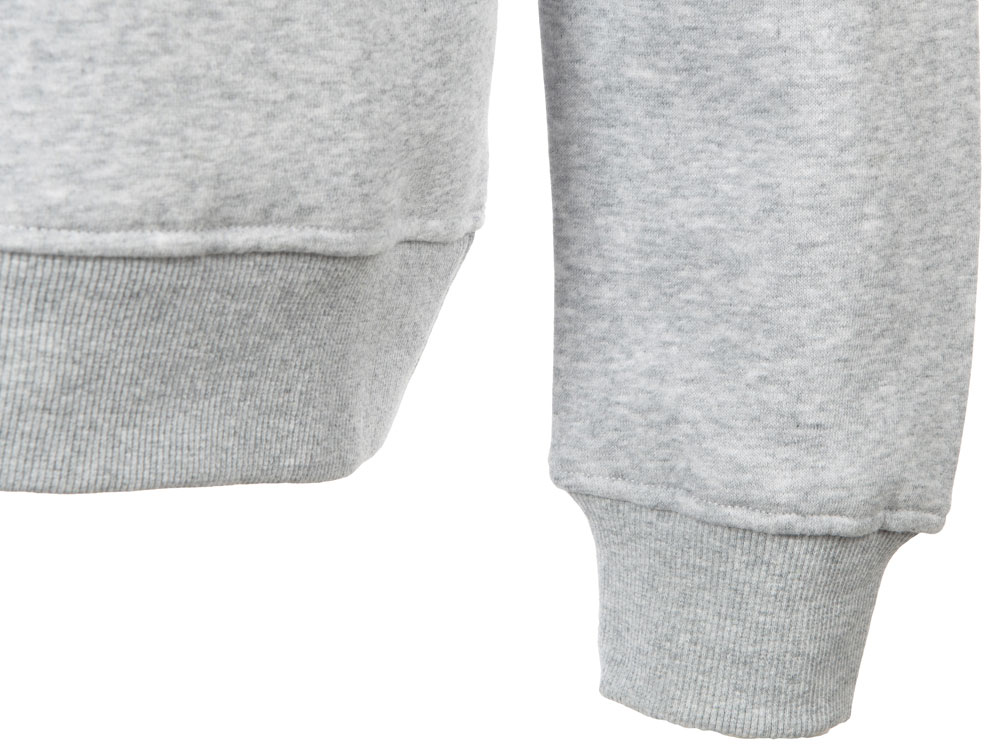 Свитшот блокинг Edinburgh, серый меланж/белый, мужской-9