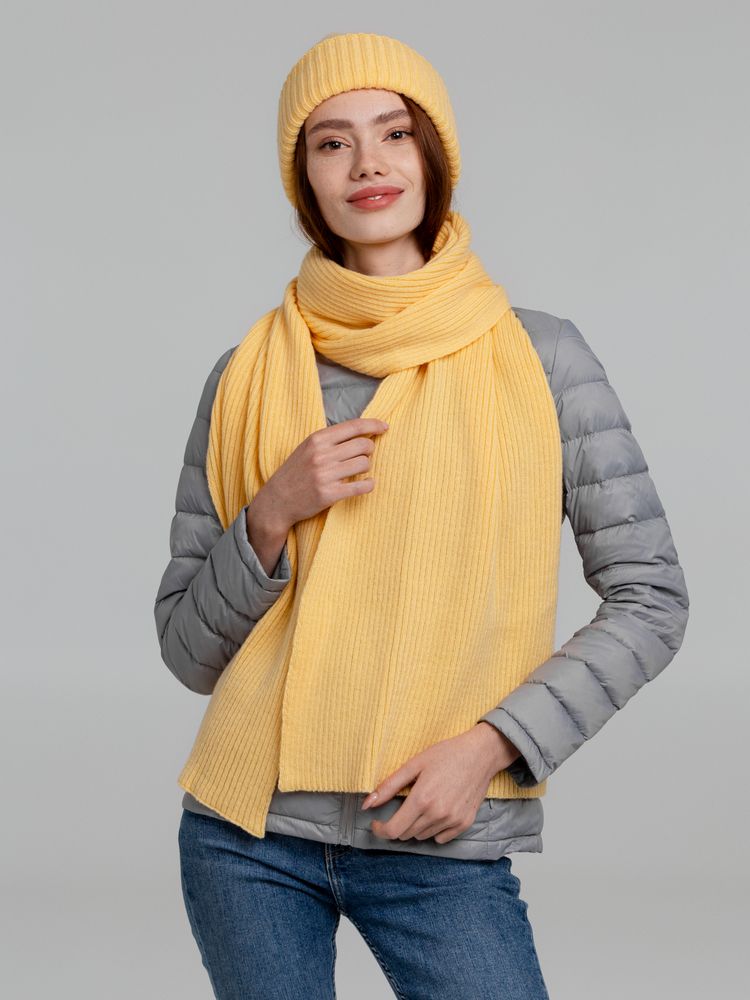 Шарф Capris, желтый-3