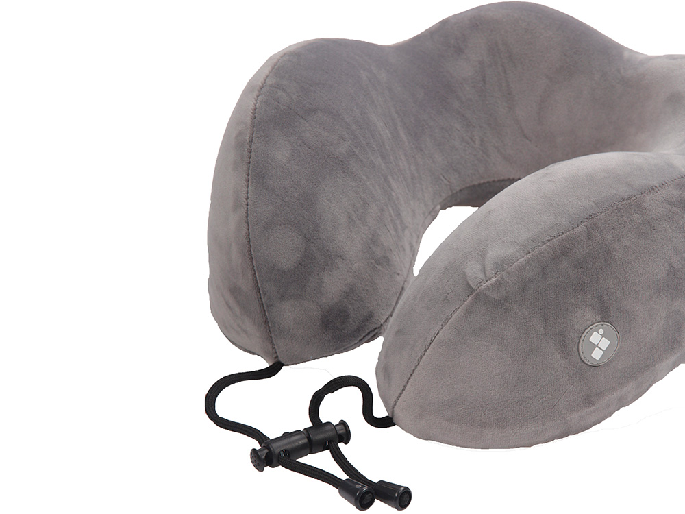 Подушка для путешествий с эффектом памяти Мемо Bluewinder Grey-3