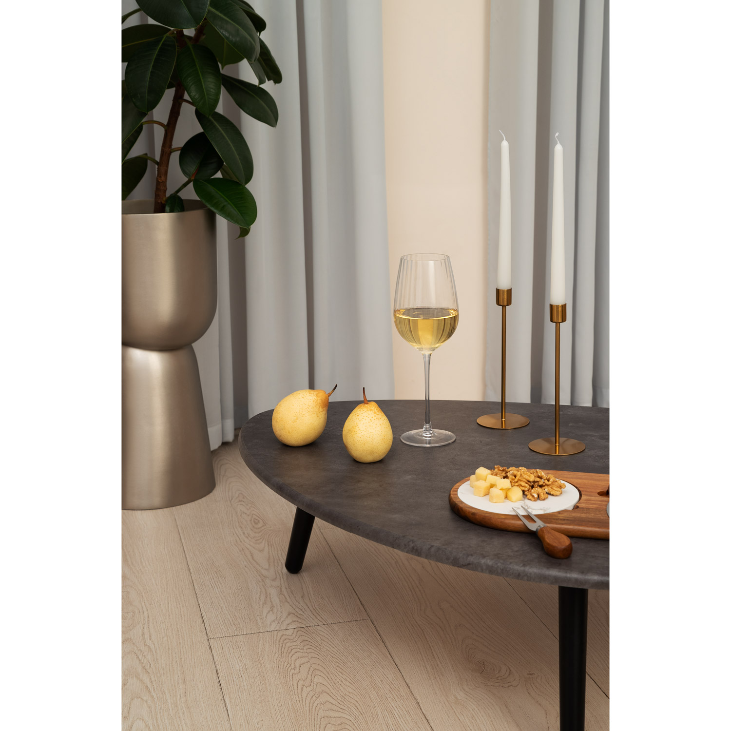 Бокал для вина Бланш (Blanche), прозрачный-3