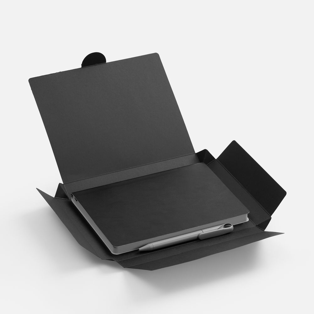 Набор Doppio, черный с серым-1