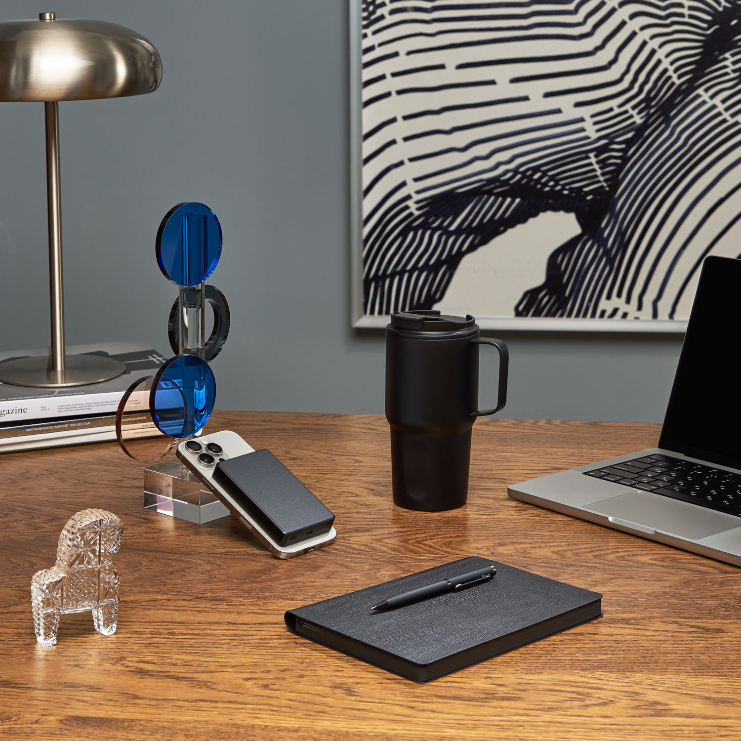 Внешний аккумулятор Atlantis PD Plus 10000mAh с функцией беспроводной зарядки 15W, черный-11