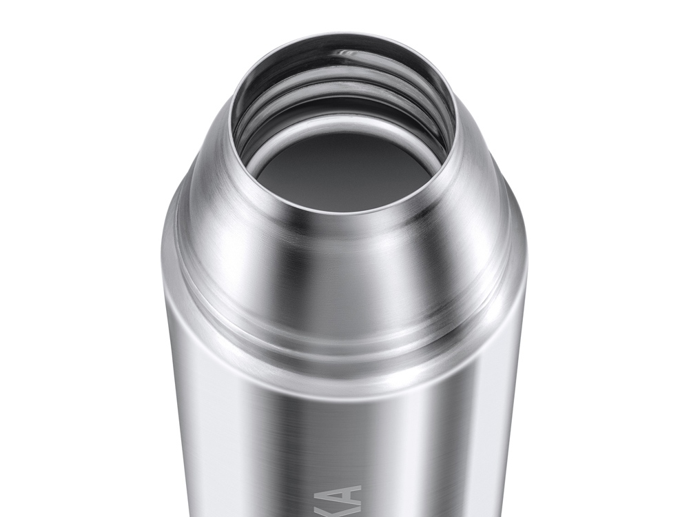 Термос Relaxika 102, 2 чашки, 1000 мл, стальной-5