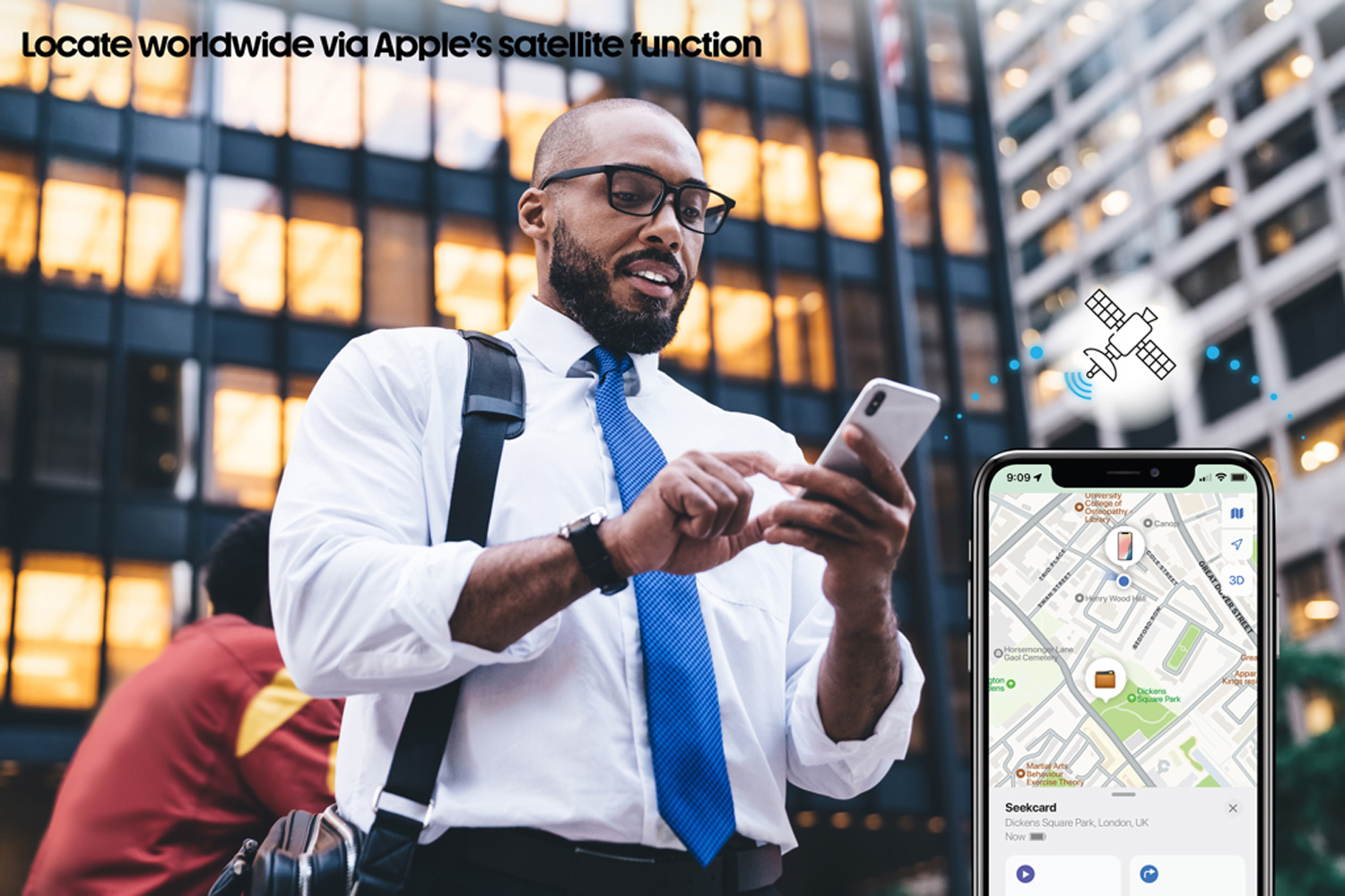 Картхолдер Seekcard с технологией Find My-14