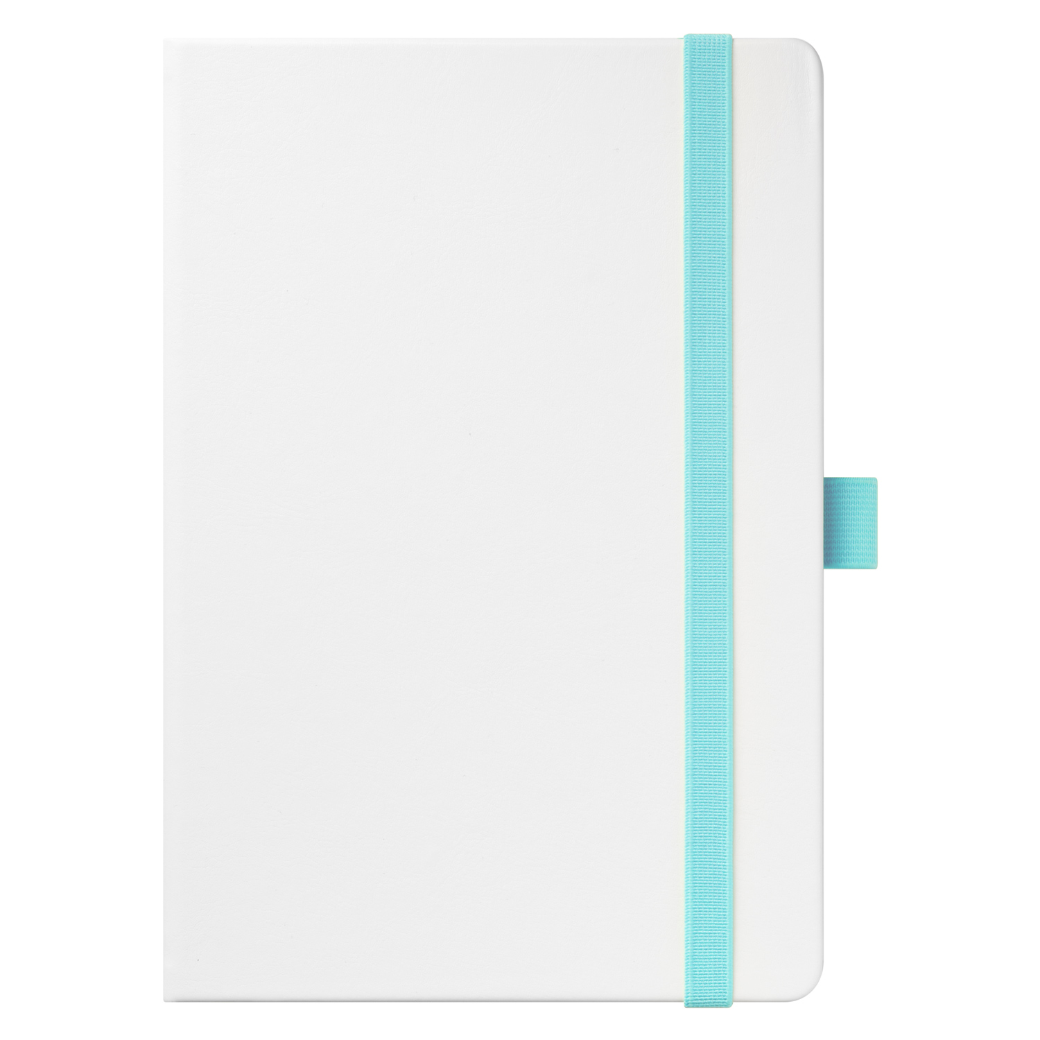 Ежедневник Арктик (Arctic) недатированный, белый/бирюзовый-2