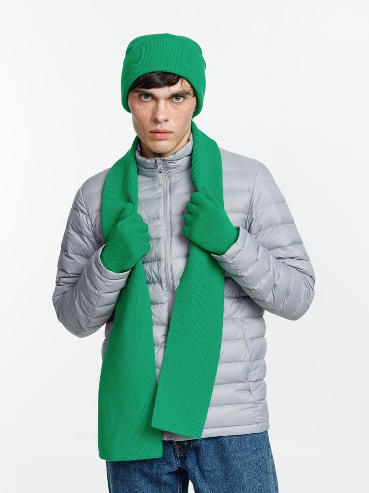 Шарф Urban Flow, зеленый-3