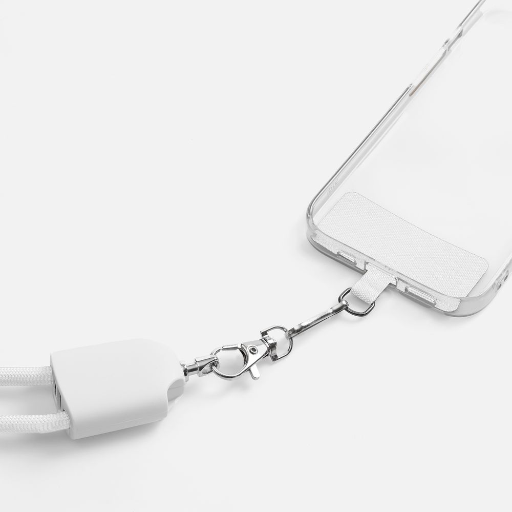 Кабель-ланьярд energyFlex Pro, белый-3