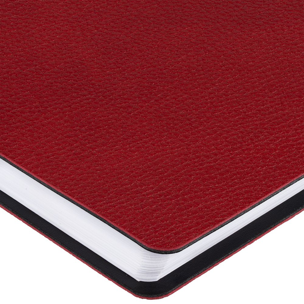 Ежедневник Strep Front на заказ, недатированный, красный-4