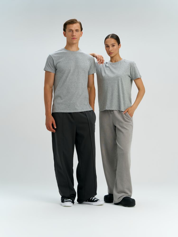 Футболка унисекс Regent 150, серый меланж-5