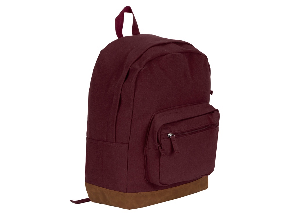 Рюкзак Shammy с эко-замшей для ноутбука 15, бордовый-3