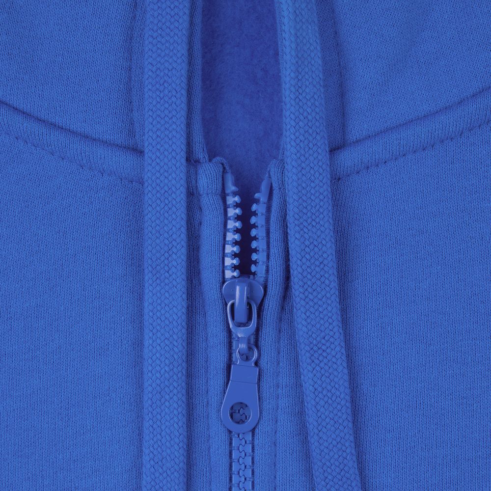 Толстовка на молнии с капюшоном Siverga Heavy 2.0, ярко-синяя-3