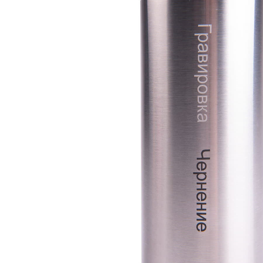 Термос KAUCEX с ситечком и индикатором температуры, серебристый-1