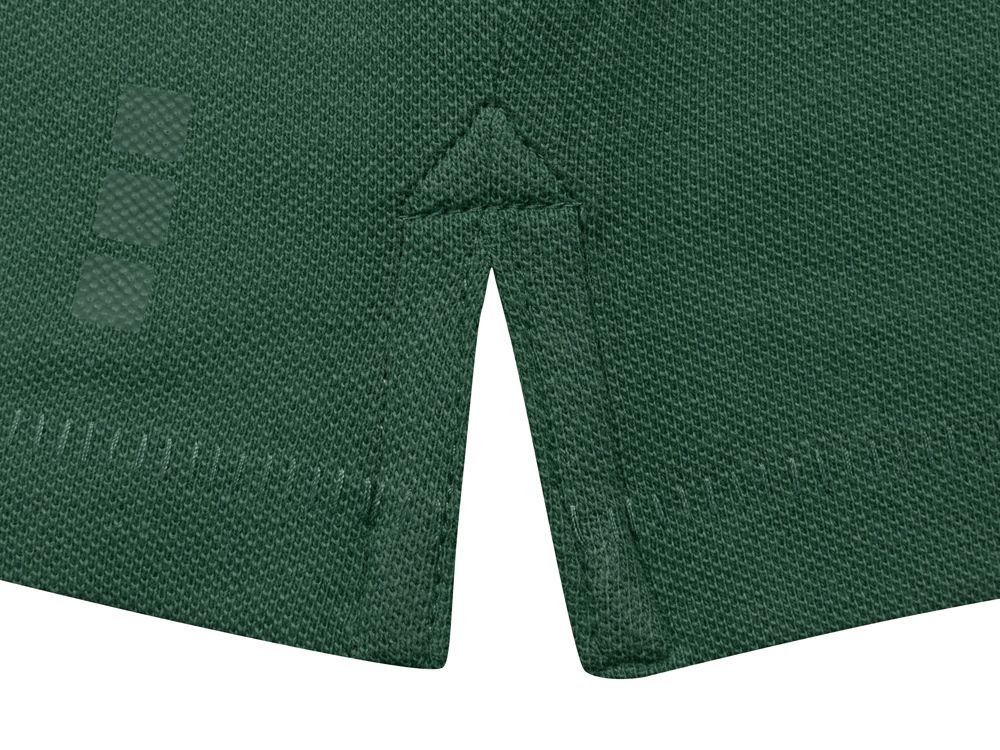 Calgary женская футболка-поло с коротким рукавом, изумрудный-4