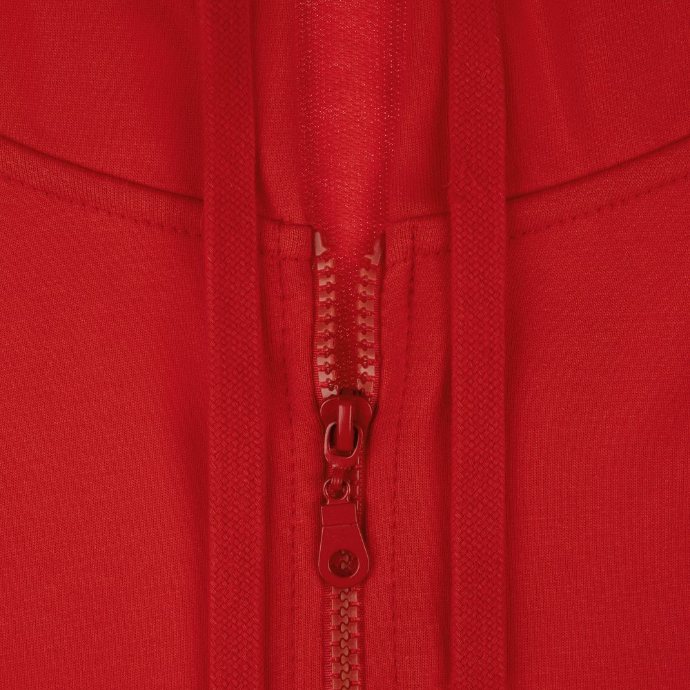 Толстовка на молнии с капюшоном Siverga 2.0, красная-4