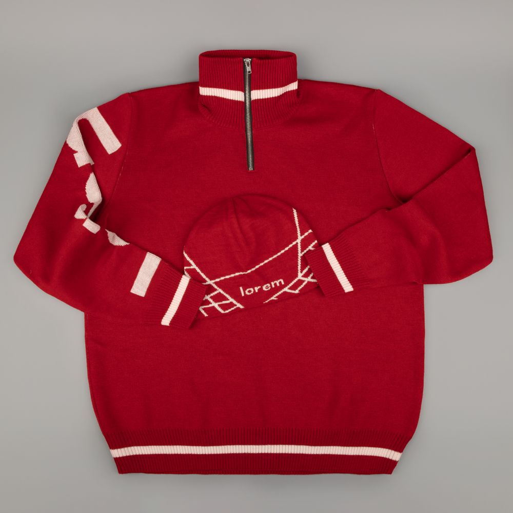 Шапка на заказ Tricksy Classic, полушерсть-4